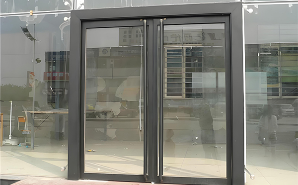 蒲城玻璃地弹门
