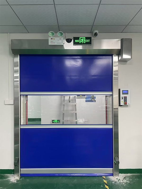 蒲城快速蒲城卷帘门在冷链物流仓储区的应用实践